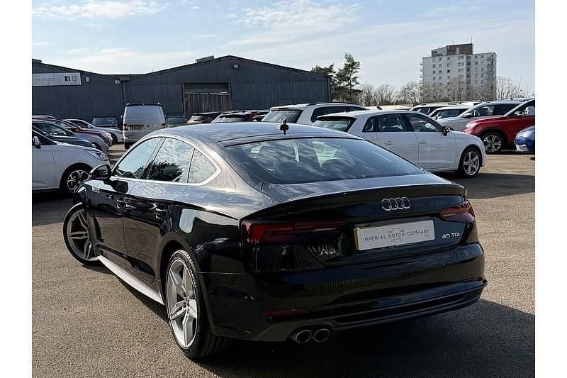 Used Audi A5 S-Line 190 HP (139 kW) 2020 Black Coupe