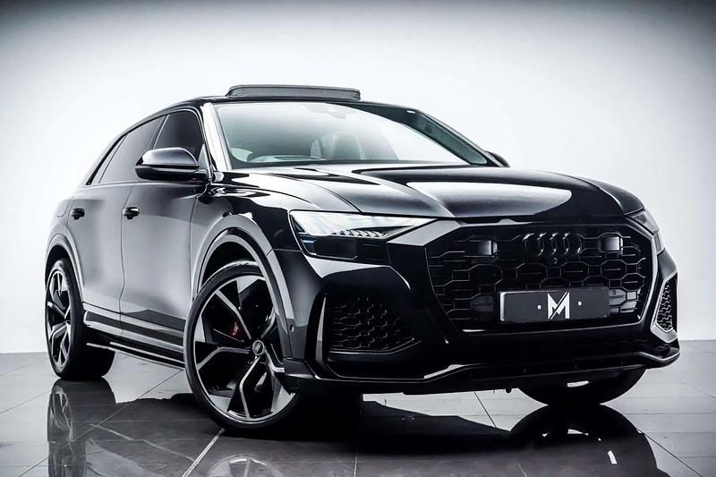 Black Used 2021 Audi RS Q8 Comfort SUV | £73,995 (Fair price) - Image 1/4