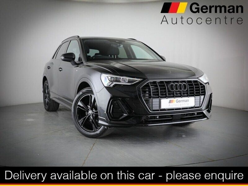 Black Used 2021 Audi Q3 S-Line SUV | £27,100 (Fair price) - Image 1/3
