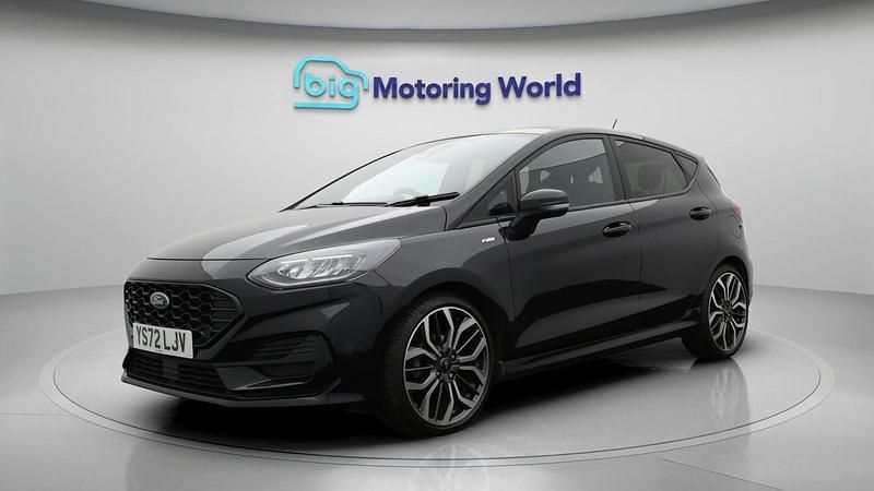 Used Ford Fiesta ST-Line X 99 HP (72 kW) 2022 Black Hatchback