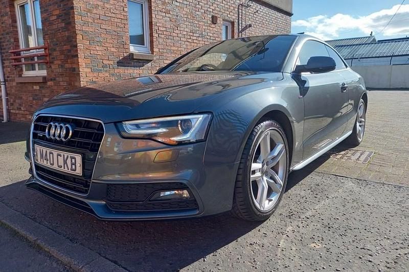 Used Audi A5 S-Line 177 HP (130 kW) 2014 Grey Coupe