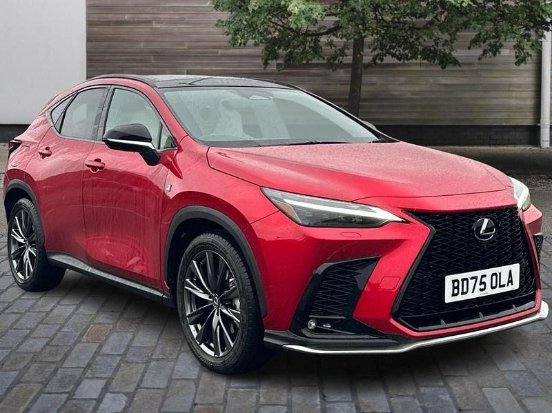 Red New 2025 Lexus NX450h+ Sport Line SUV | £58,990 - Image 1/4
