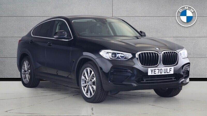 Black Used 2021 BMW X4 Sport Line SUV | £33,211 (Fair price) - Image 1/4