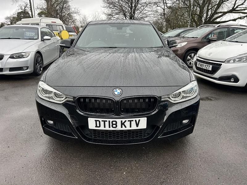 Begagnad BMW 320 M Sport 2018 Svart Sedan