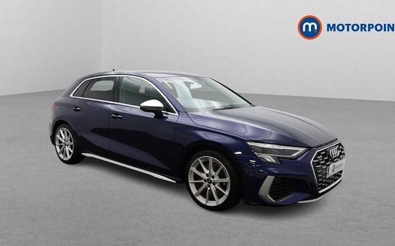Used Audi S3 Sportback 310 HP (228 kW) 2022 Blue Hatchback