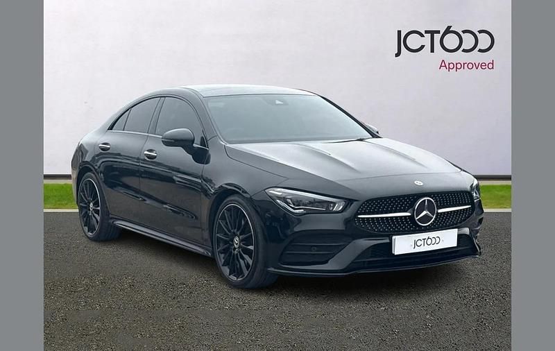 Used Mercedes CLA220 AMG Line Premium Plus 187 HP (137 kW) 2023 Black Sedan