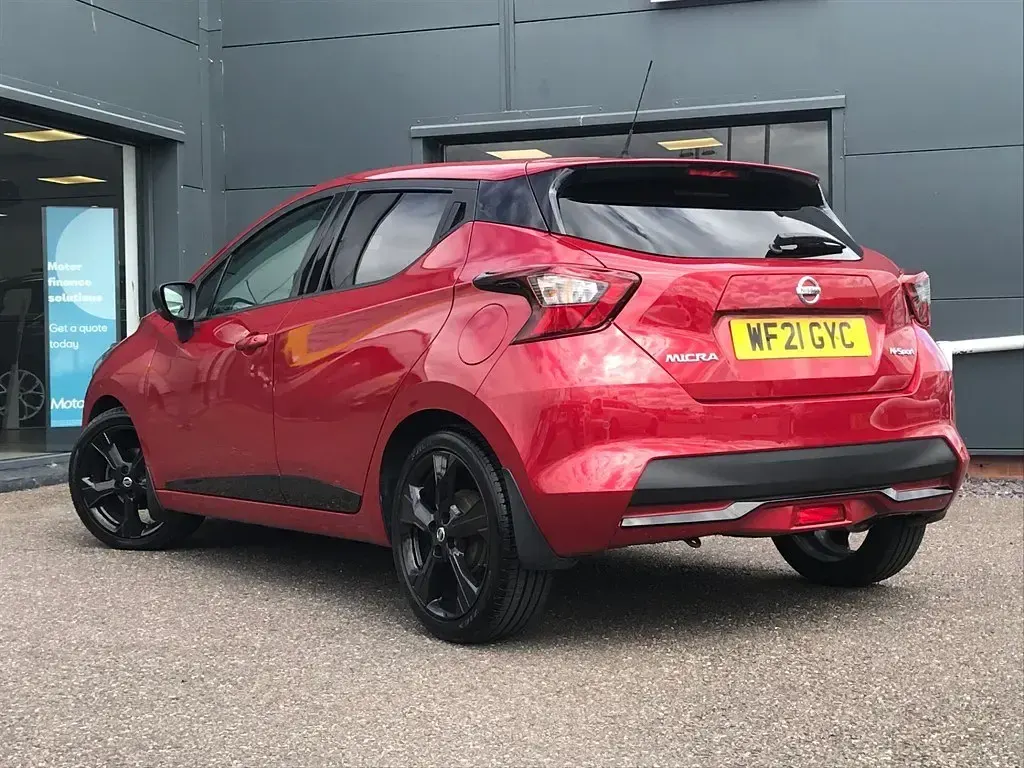 Usado Nissan Micra S 92 HP (67 kW) 2021 Vermelho Citadino