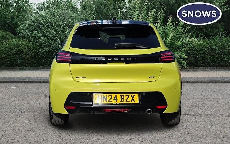 Used Peugeot 208 GTi 102 HP (75 kW) 2024 Yellow Hatchback