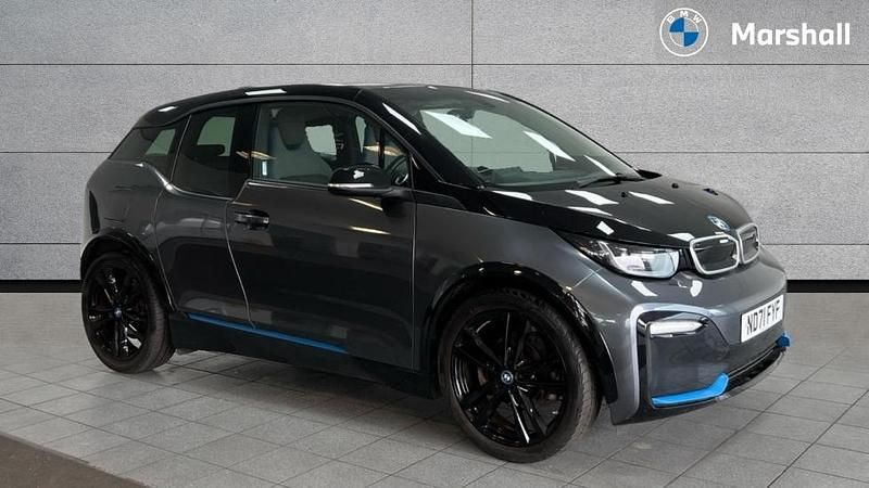 Used BMW i3 Comfort Edition 135 kW (184 HP) 2021 Mineral grey with highlight bmw i blue Hatchback