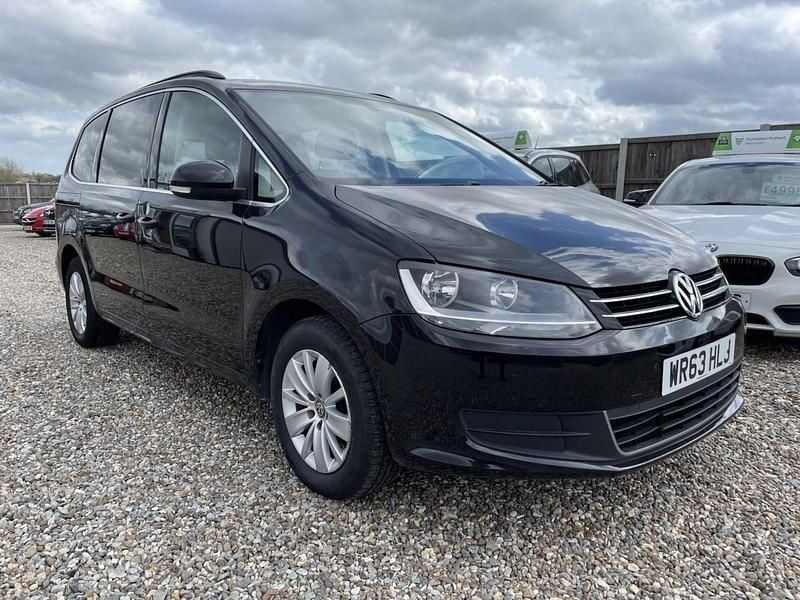 Used VW Sharan SE 140 HP (102 kW) 2013 Black MPV