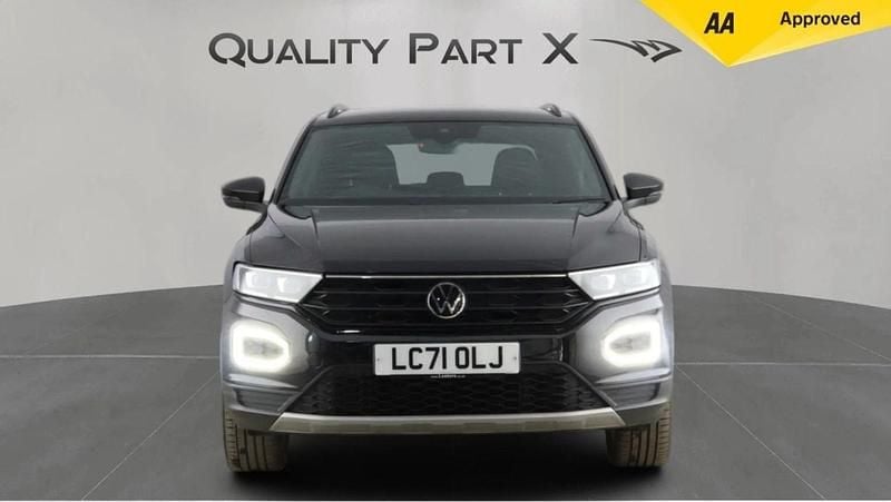 Used VW T-Roc Black Edition 150 HP (110 kW) 2021 Black SUV