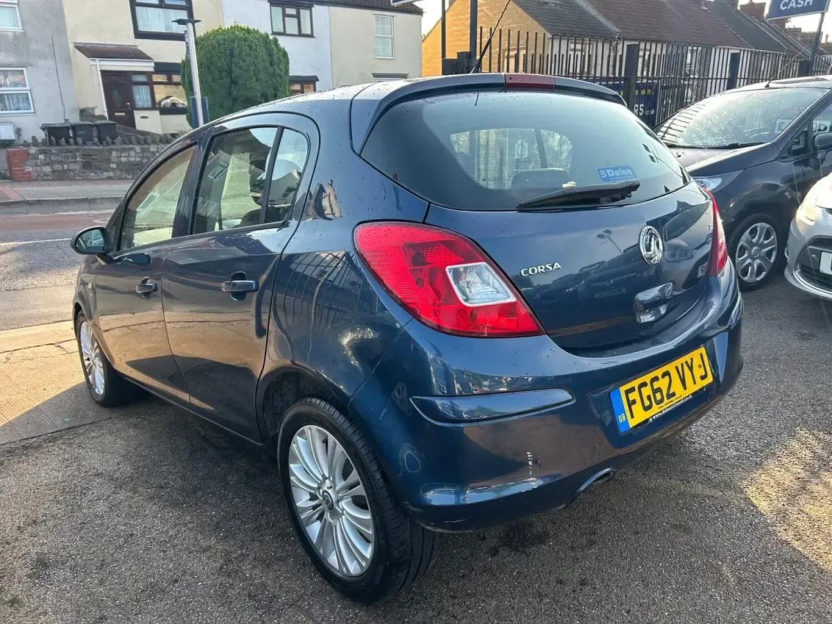 Used Vauxhall Corsa S 2012 Blue Hatchback