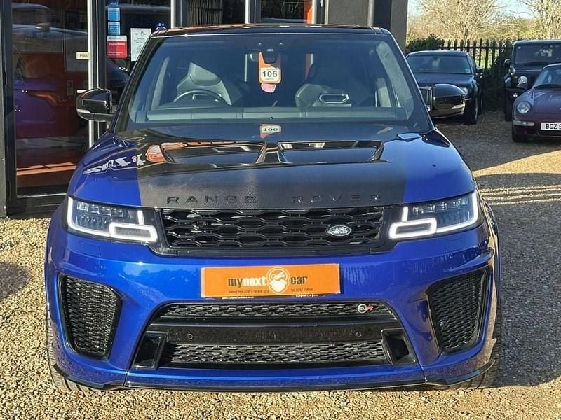 Used Land Rover Range Rover Sport SVR 575 HP (422 kW) 2020 Blue SUV
