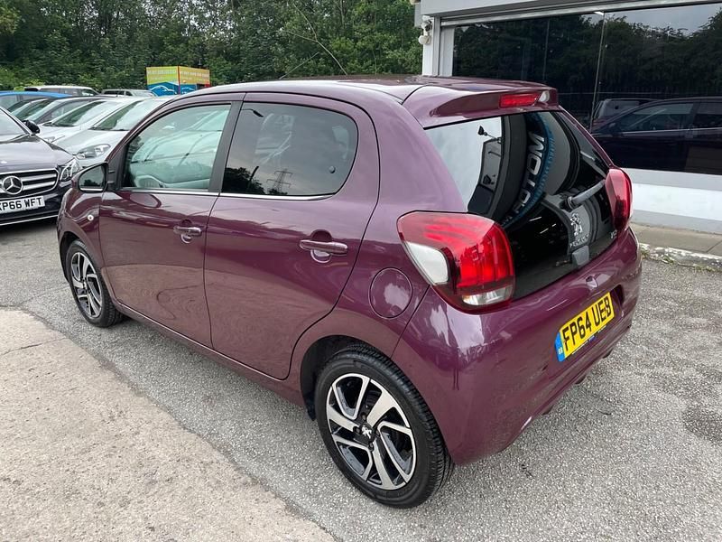 Used Peugeot 108 Allure 82 HP (60 kW) 2014 Purple Hatchback