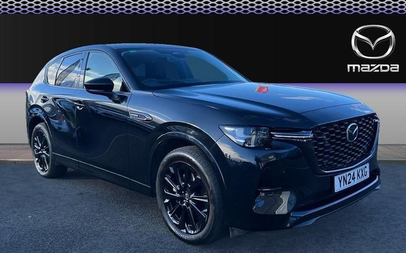 Black Used 2024 Mazda CX-60 Homura-Line SUV | £32,698 - Image 1/4