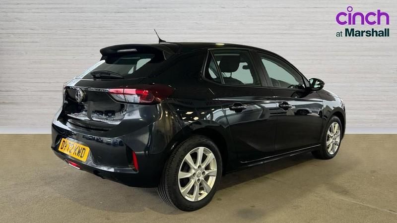 Used Vauxhall Corsa Design Edition 75 HP (55 kW) 2022 Black Hatchback