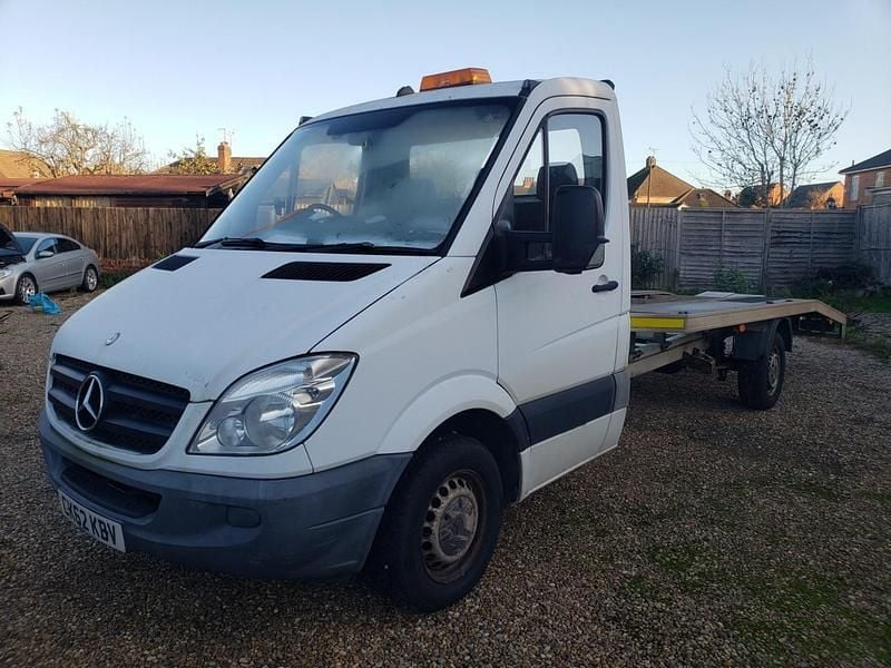 White Used 2013 Mercedes Sprinter Van | £6,985 (A bit pricey) - Image 1/4