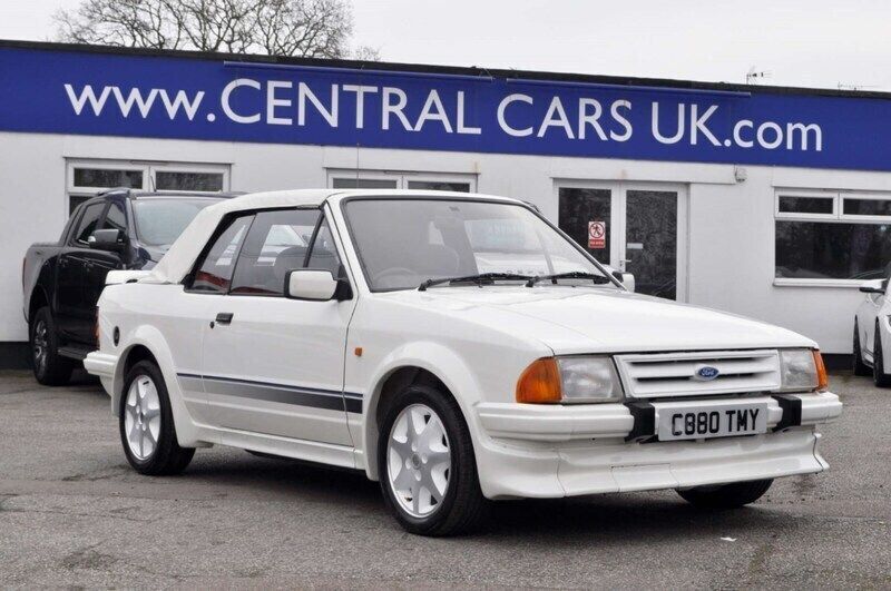 White Used 1986 Ford Escort SE Cabriolet | £14,995 - Image 1/4