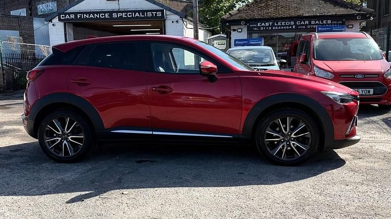 Begagnad Mazda CX-3 Inclusive 121 HK (88 kW) 2016 Röd SUV