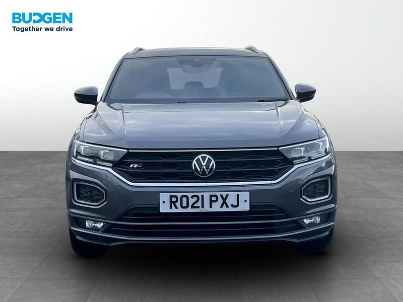 Grey Used 2021 VW T-Roc R-line SUV | £18,500 (Good price) - Image 1/4