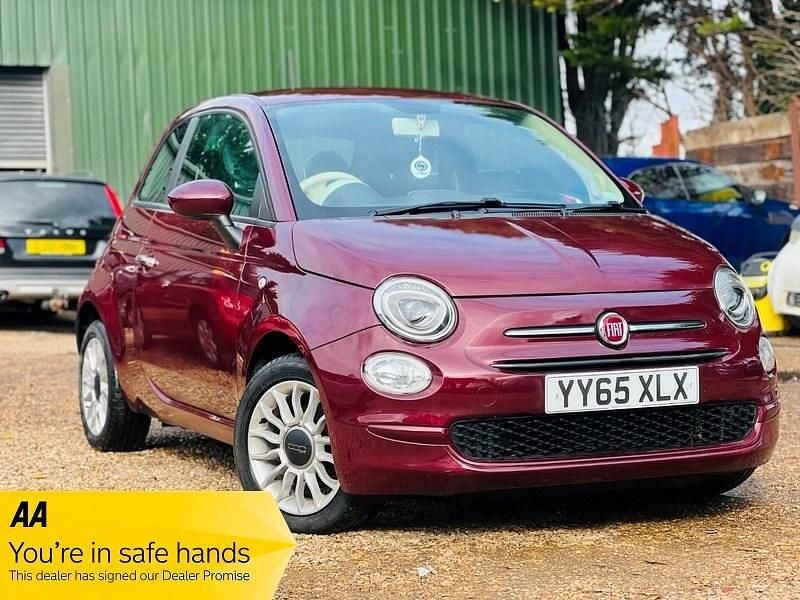Red Used 2015 Fiat 500 Pop Star Hatchback | £5,995 (Good price) - Image 1/3