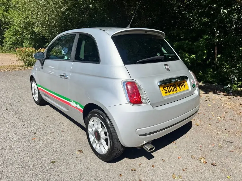 Used Fiat 500 Sport 100 HP (73 kW) 2008 Silver Hatchback