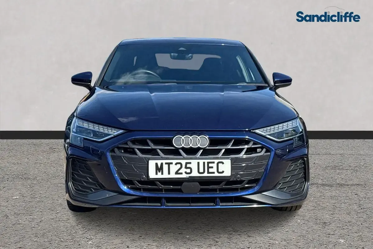 Used Audi A3 S-Line 150 HP (110 kW) 2025 Blue Sedan