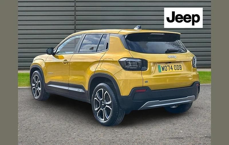 Used Jeep Avenger EV Summit 114 kW (156 HP) 2025 Yellow SUV