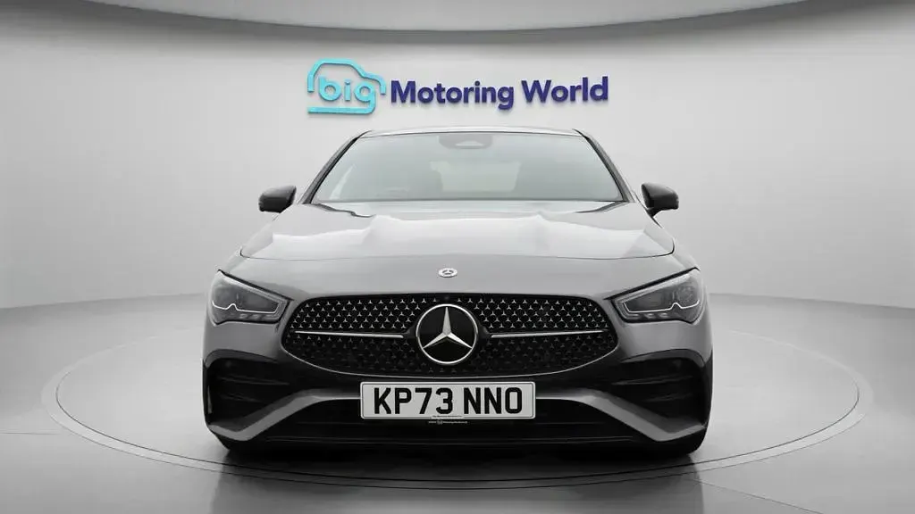 Used Mercedes CLA200 AMG line 177 HP (130 kW) 2023 Grey Coupe