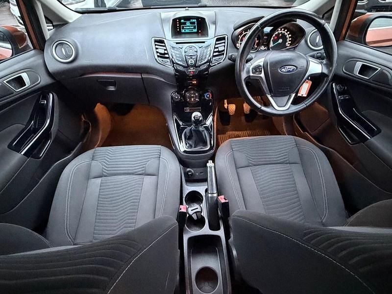 Used Ford Fiesta Zetec 2015 Brown Hatchback