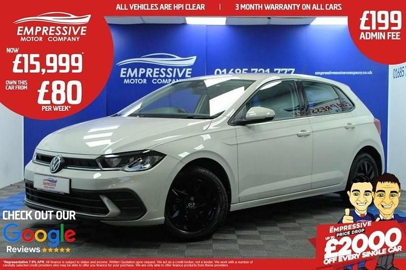 Grey Used 2022 VW Polo Life Hatchback | £15,999 (Fair price) - Image 1/1