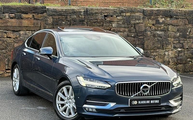 Used Volvo S90 Inscription 235 HP (172 kW) 2018 Blue Sedan