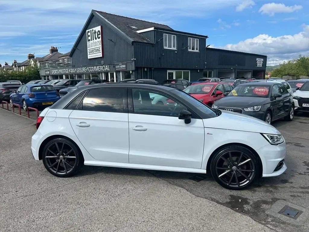 Used Audi A1 Black Edition 2018 White Hatchback