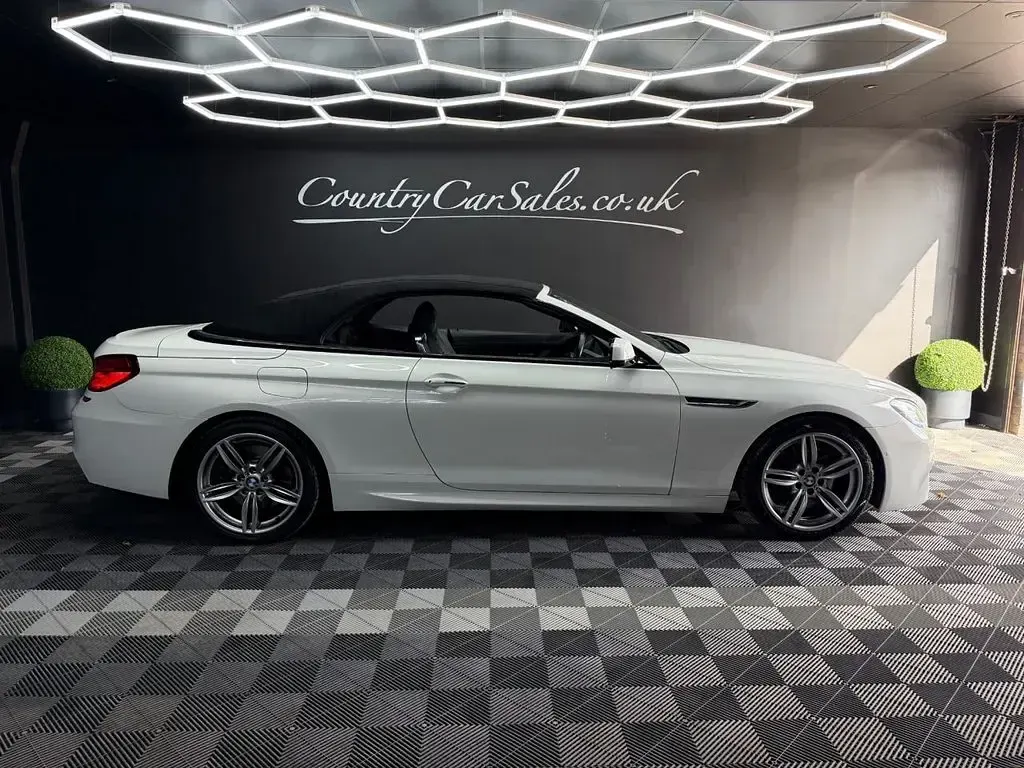 Used BMW 640 Cabriolet M Sport 320 HP (235 kW) 2012 White Cabriolet