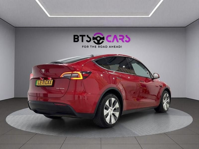 Used Tesla Model Y Long Range AWD 378 kW (514 HP) 2022 Red SUV