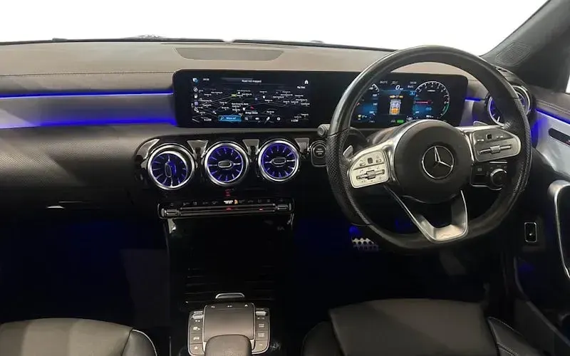 Used Mercedes CLA250e AMG line 218 HP (160 kW) 2022 Grey Coupe