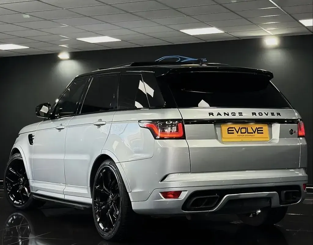 Used Land Rover Range Rover Sport SVR 2018 Silver SUV
