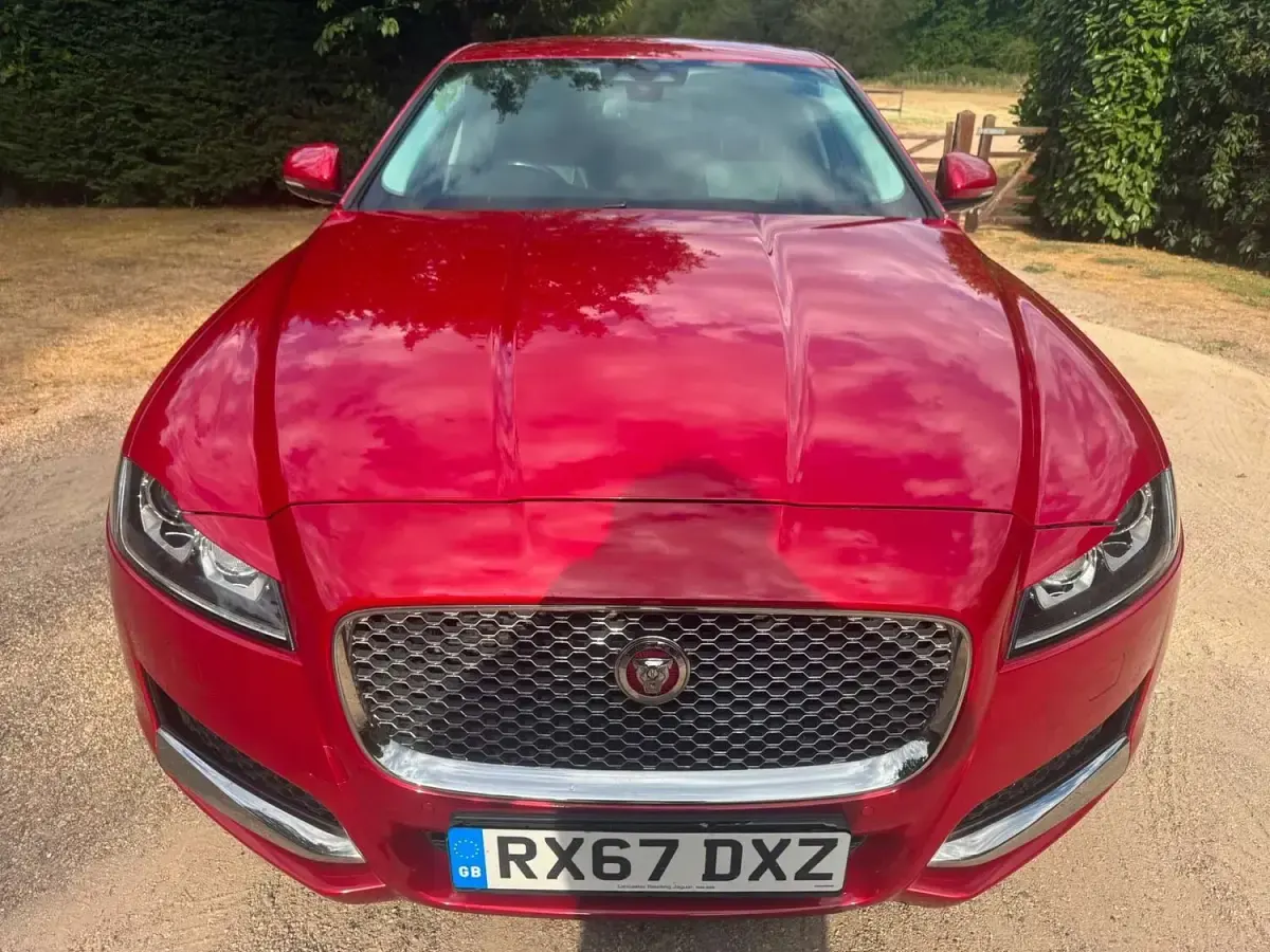 Used Jaguar XF Portfolio 2018 Red Sedan