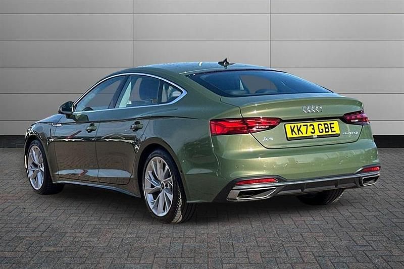 Used Audi A5 Sport 150 HP (110 kW) 2024 District green Hatchback