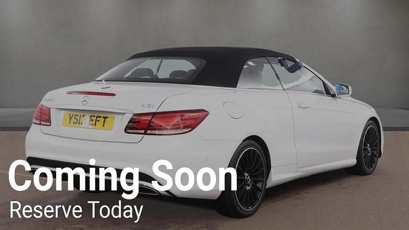 Used Mercedes E250 AMG 2013 White Cabriolet