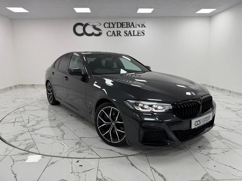 Grey Used 2021 BMW 530 M Sport Sedan | £27,995 (Good price) - Image 1/4