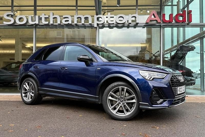 Blue Used 2022 Audi Q3 Black Edition SUV | £31,850 (A bit pricey) - Image 1/1