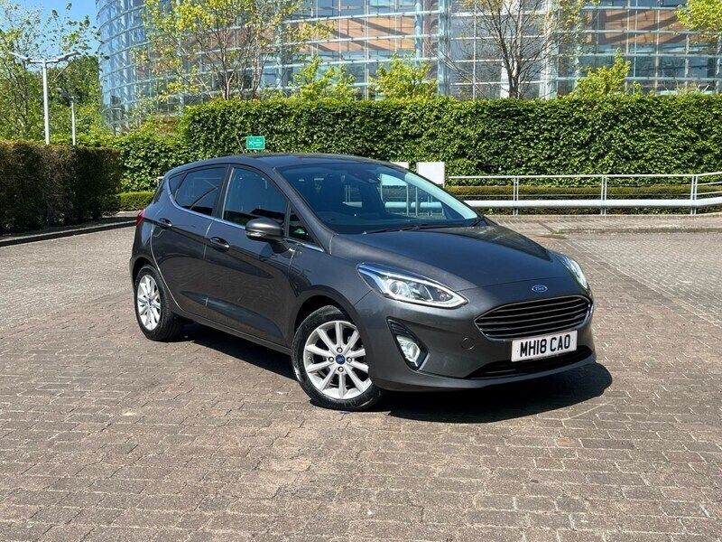 Grey Used 2018 Ford Fiesta Titanium Hatchback | £7,150 (Fair price) - Image 1/4