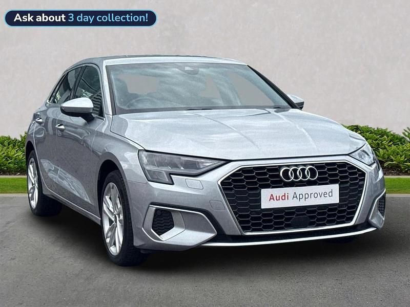 Silver Used 2023 Audi A3 Sport Hatchback | £18,902 (Good price) - Image 1/4