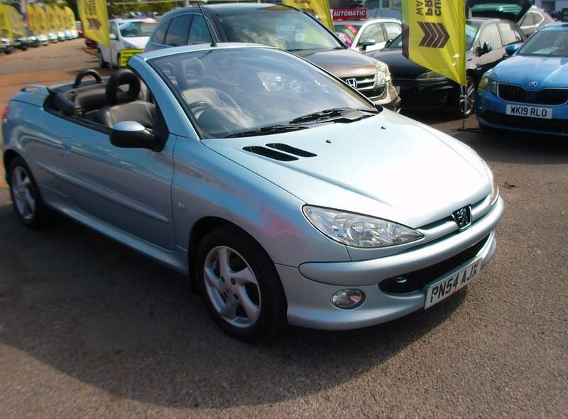 Used Peugeot 206 CC Allure 2004 Silver Cabriolet