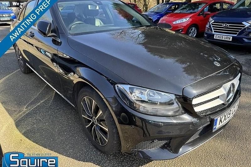 Used Mercedes C220 SE 194 HP (142 kW) 2019 Black Sedan