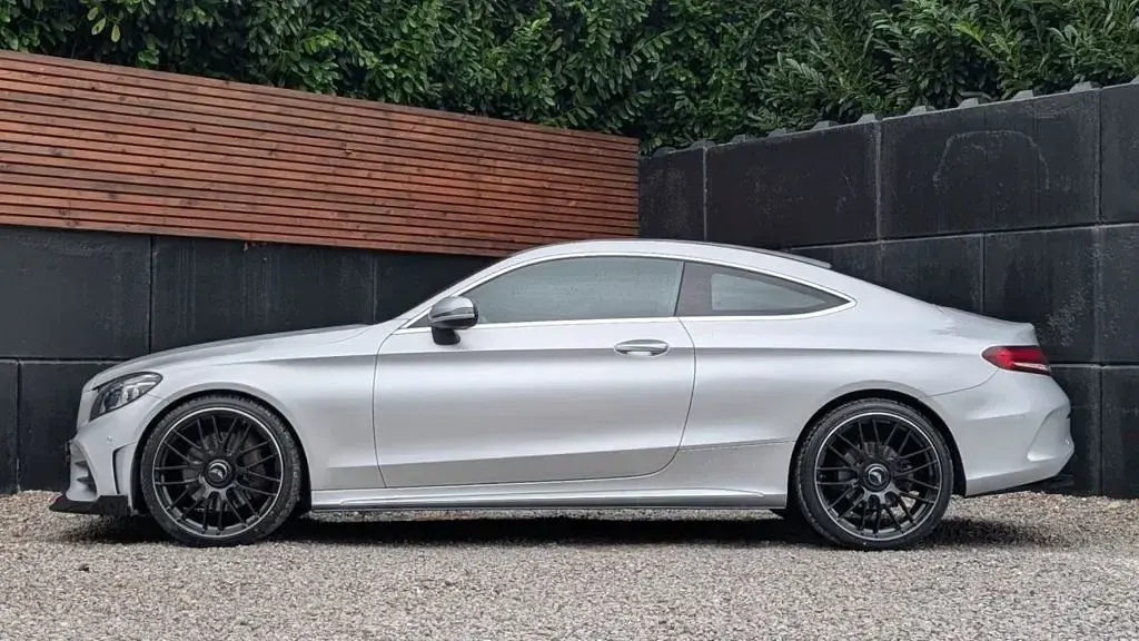 Used Mercedes C300 AMG Line Premium 2019 Silver Coupe