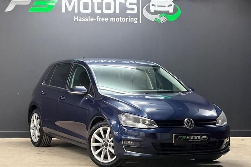 Used VW Golf VII GT 150 HP (110 kW) 2014 Blue Hatchback
