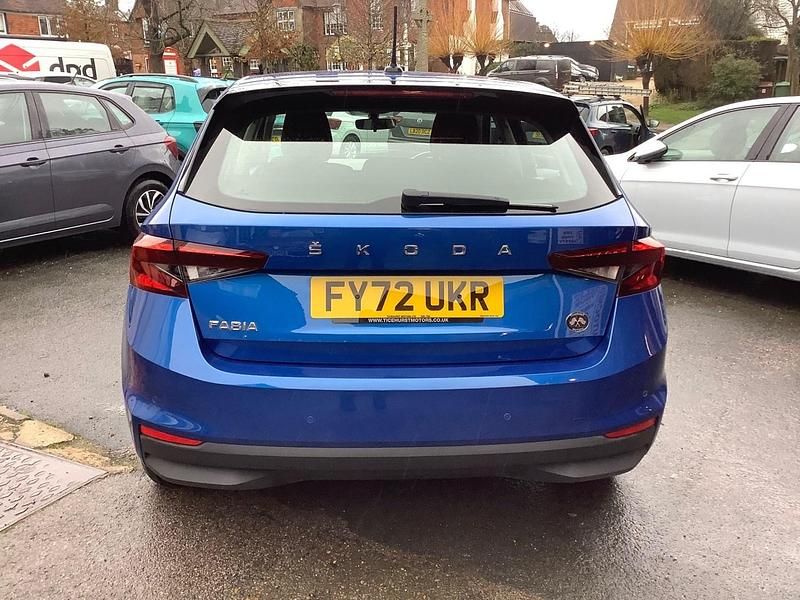 Used Skoda Fabia Comfort 2022 Blue Hatchback
