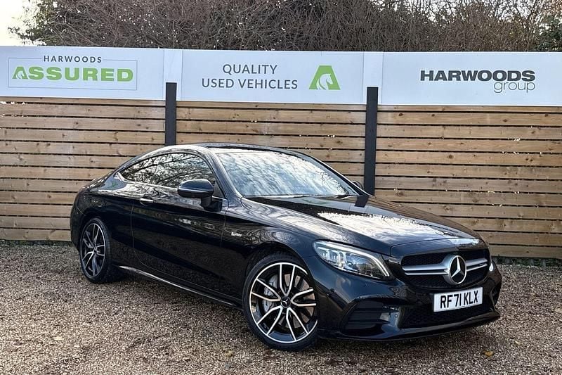 Black Used 2022 Mercedes C43 AMG Premium Plus Coupe | £34,095 (Fair price) - Image 1/4